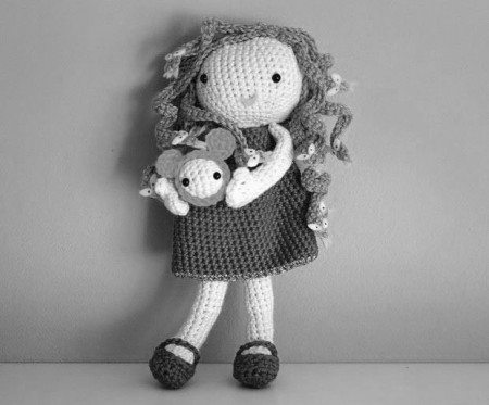 Medusa Crochet Doll Free Pattern