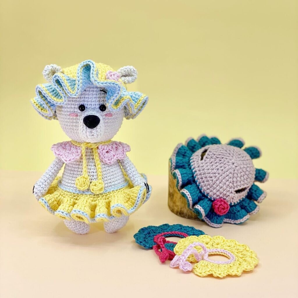 Miki the Polar Bear Free Pattern 1