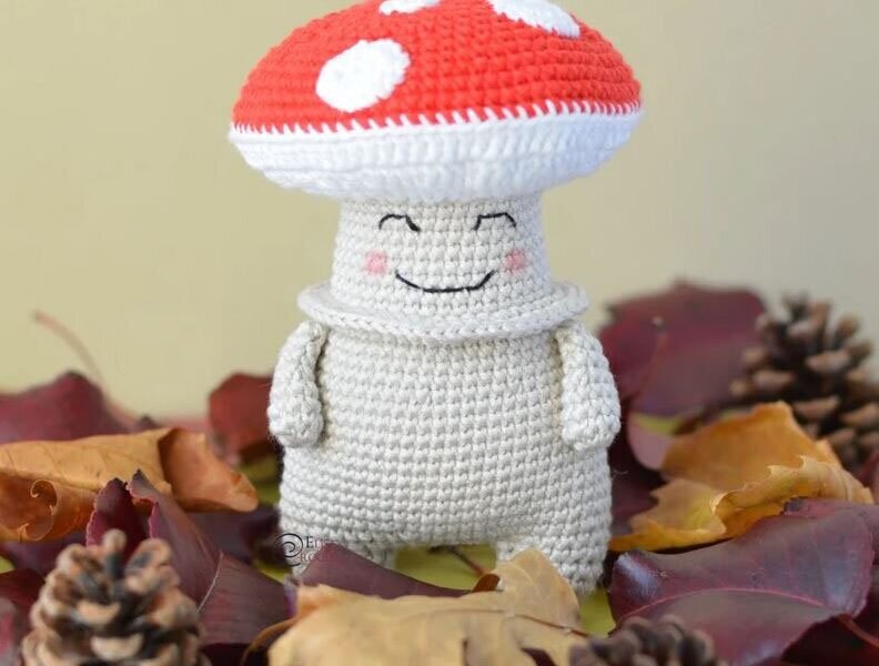 Mushroom Amigurumi Free Pattern