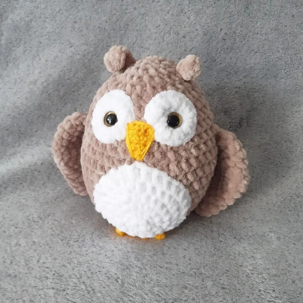 Owl & Snow Owl Amigurumi Free Pattern 1