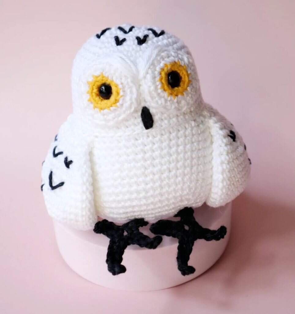 Owl & Snow Owl Amigurumi Free Pattern 2