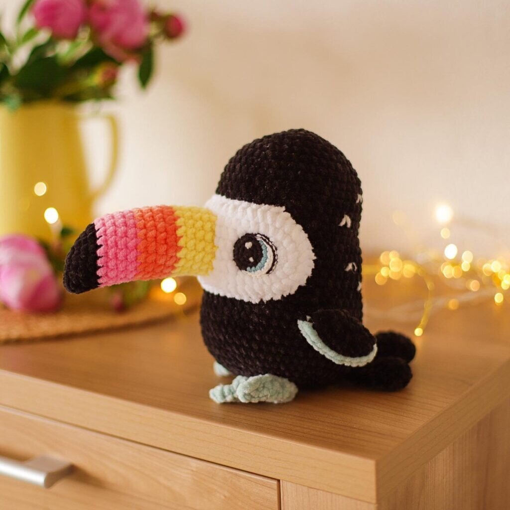 Parrot Amigurumi Free Crochet Pattern 2