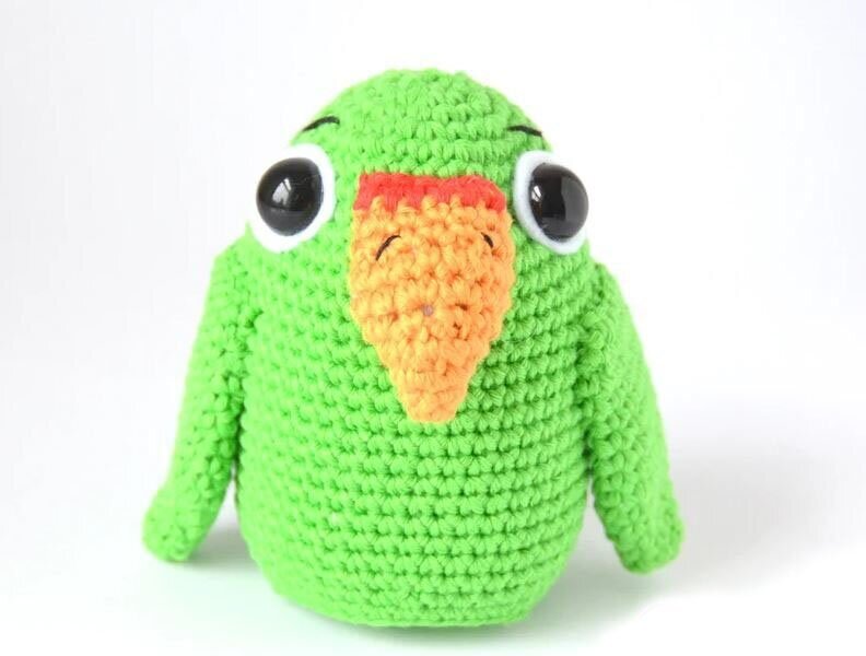 Parrot Amigurumi Free Crochet Pattern