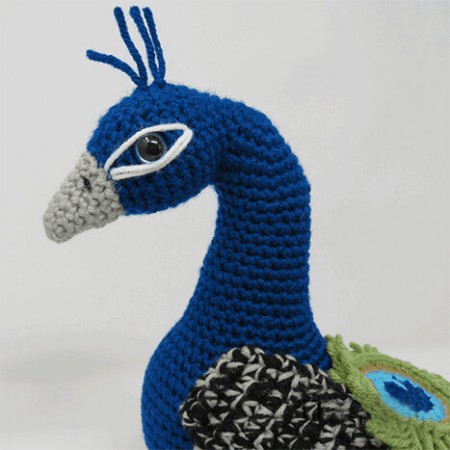 Peacock Free Crochet Pattern