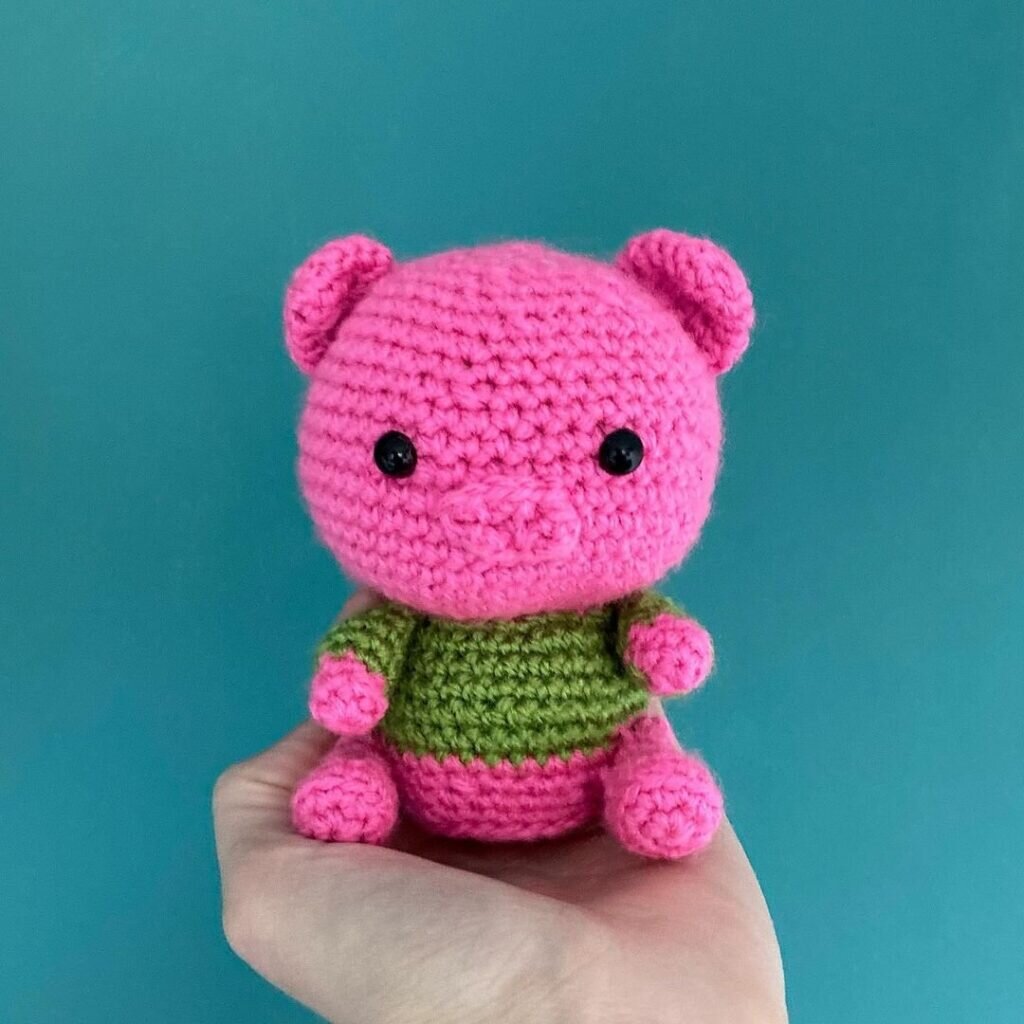 Pig Crochet Free Pattern 2