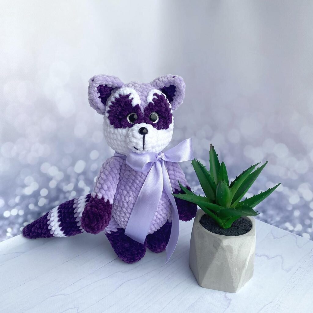 Raccoon Crochet Free Pattern 1
