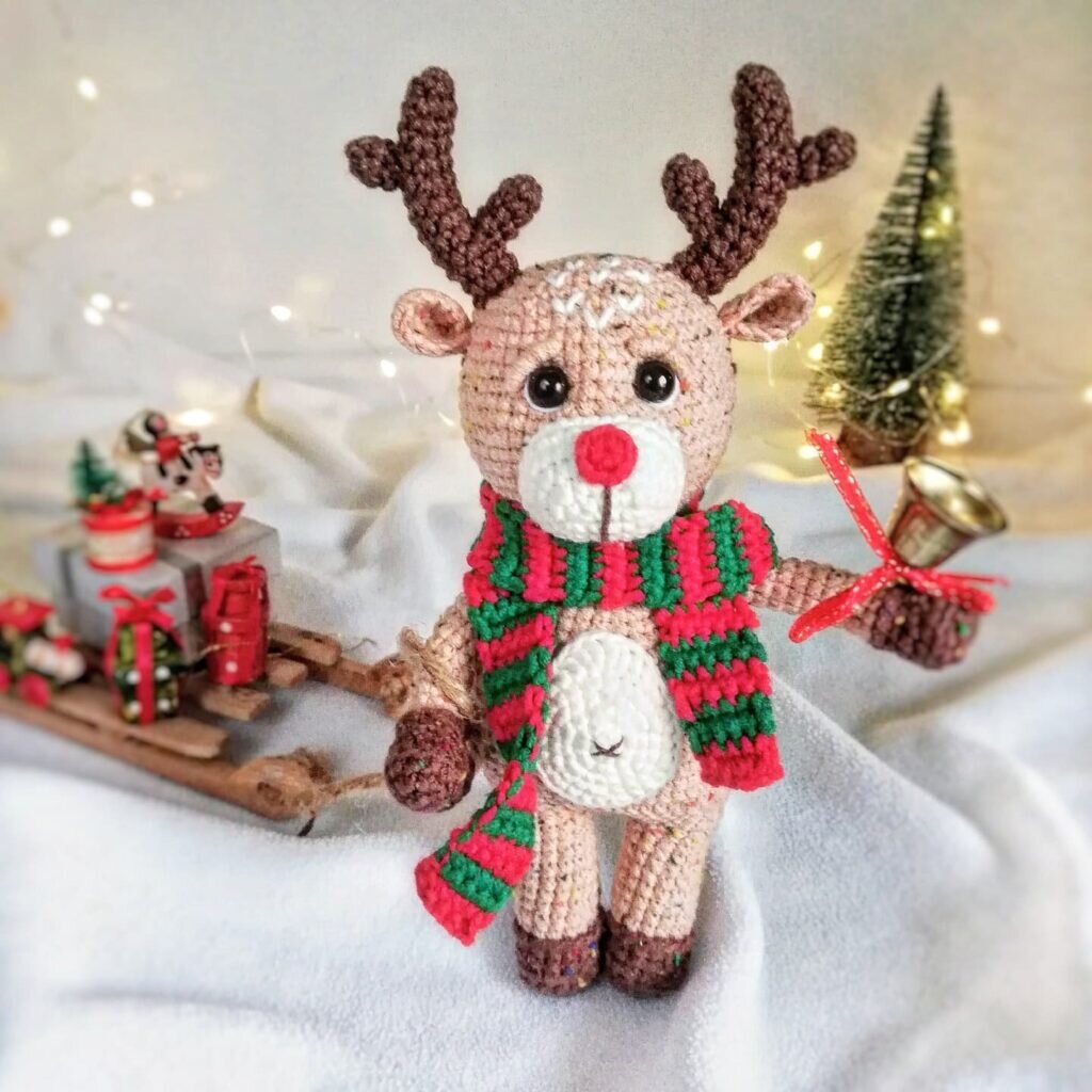 Reindeer Free Amigurumi Pattern 2