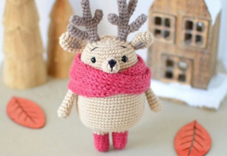 Reindeer Free Amigurumi Pattern