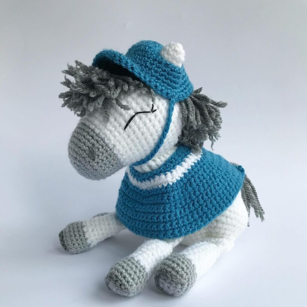 Rocker Horse Free Amigurumi Pattern 1