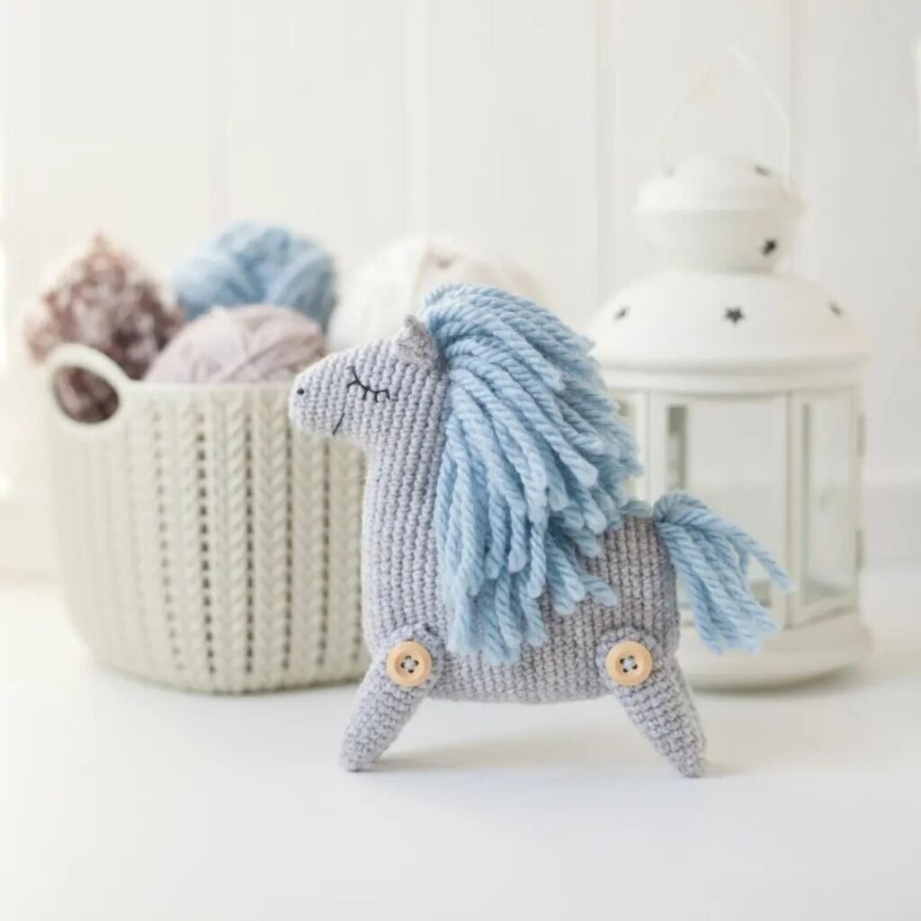 Rocker Horse Free Amigurumi Pattern 2