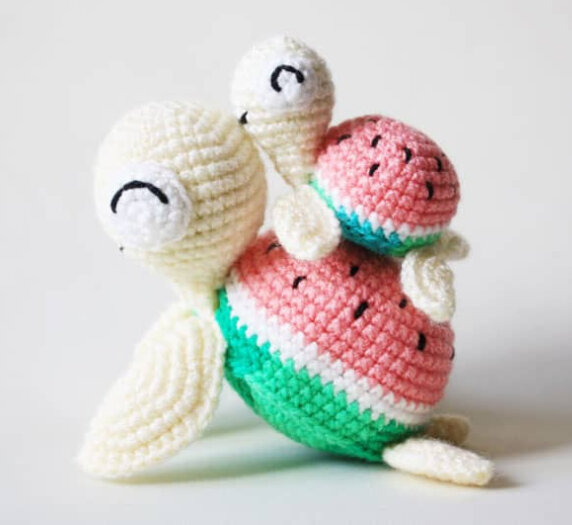 Sea Turtle Crochet Free Pattern 2