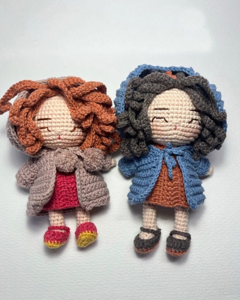 Sisters Ada and Kat Free Crochet Pattern 2