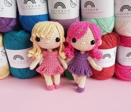 Sisters Ada and Kat Free Crochet Pattern