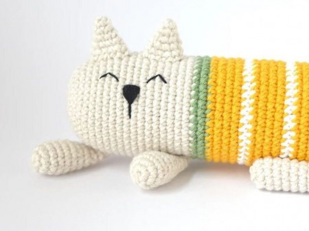 Sleepy Cat Free Pattern