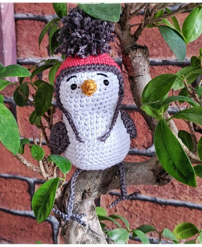 Snowbird Amigurumi Free Pattern 2