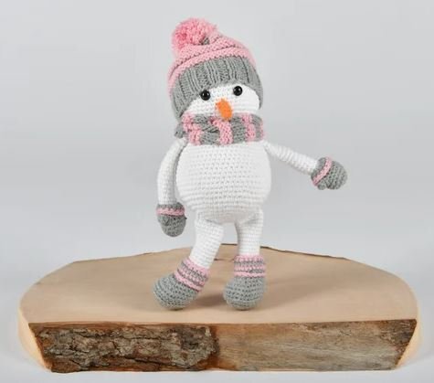 Snowman Doll Free Crochet Pattern 2