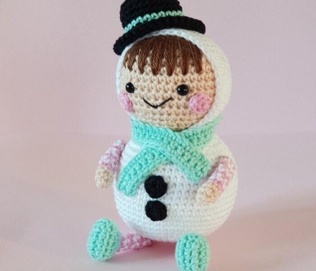 Snowman Doll Free Crochet Pattern