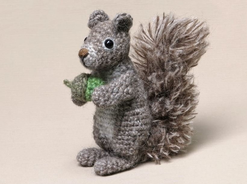 Squirrel Free Crochet Pattern 1