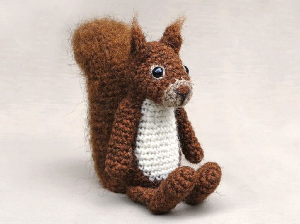 Squirrel Free Crochet Pattern 2