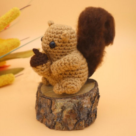 Squirrel Free Crochet Pattern