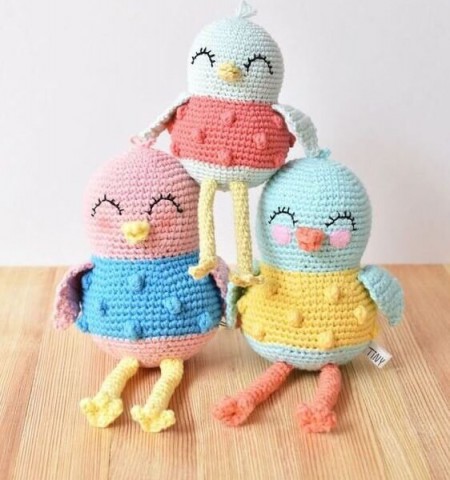 Sweet Bird Free Crochet Pattern