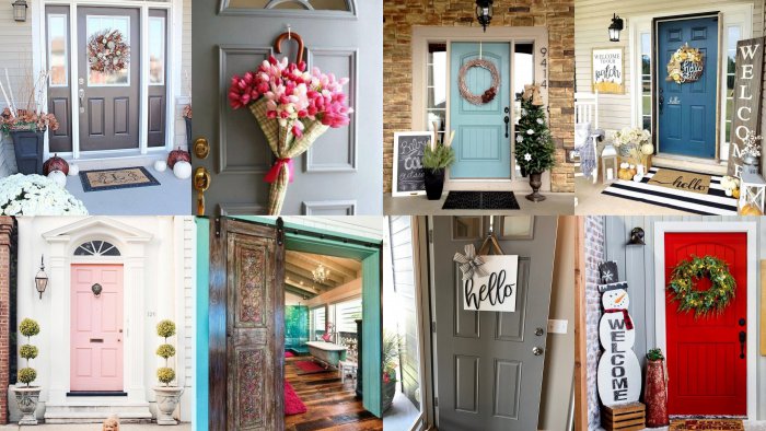 The 50 Best Home Door Decor