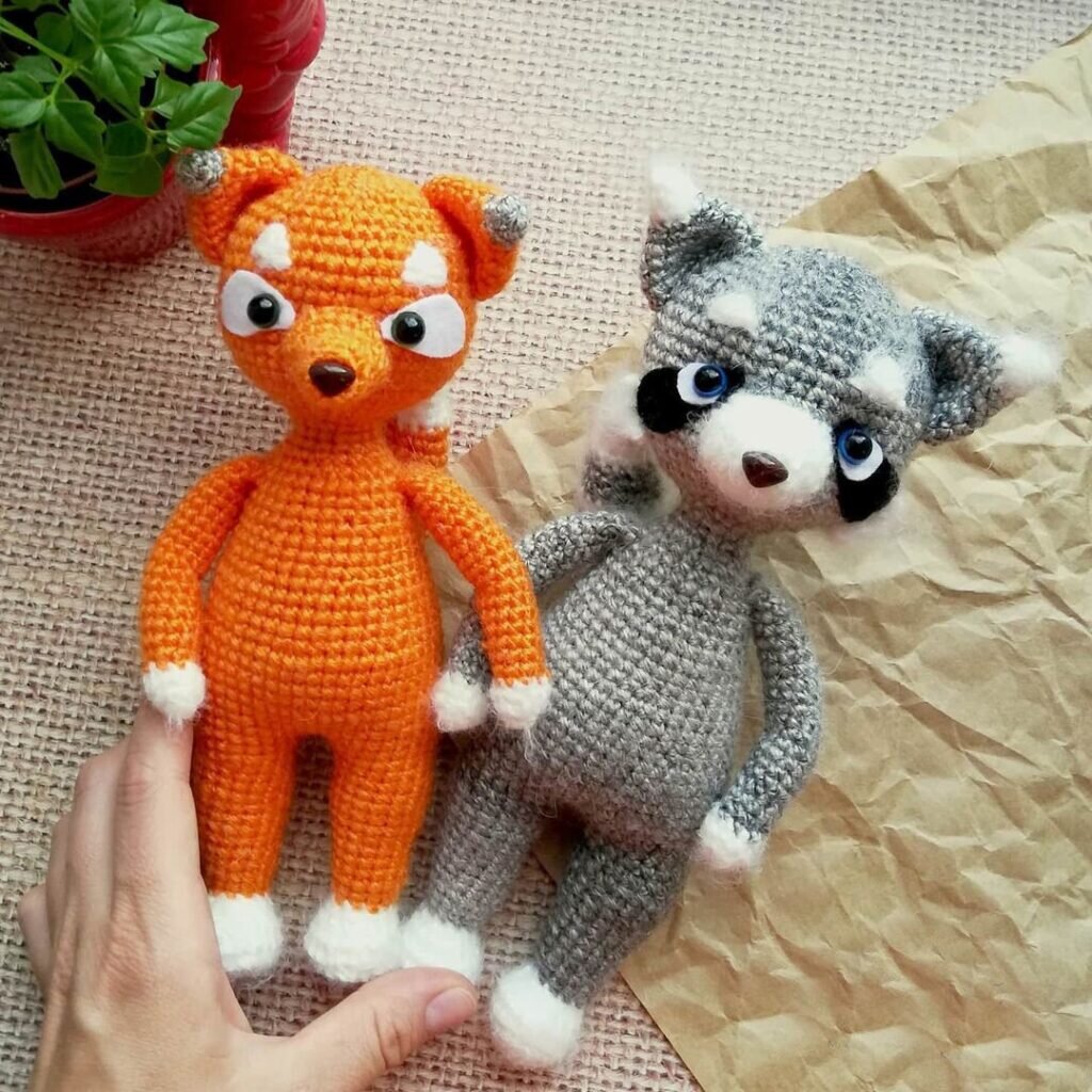 The Fox Free Amigurumi Pattern 1