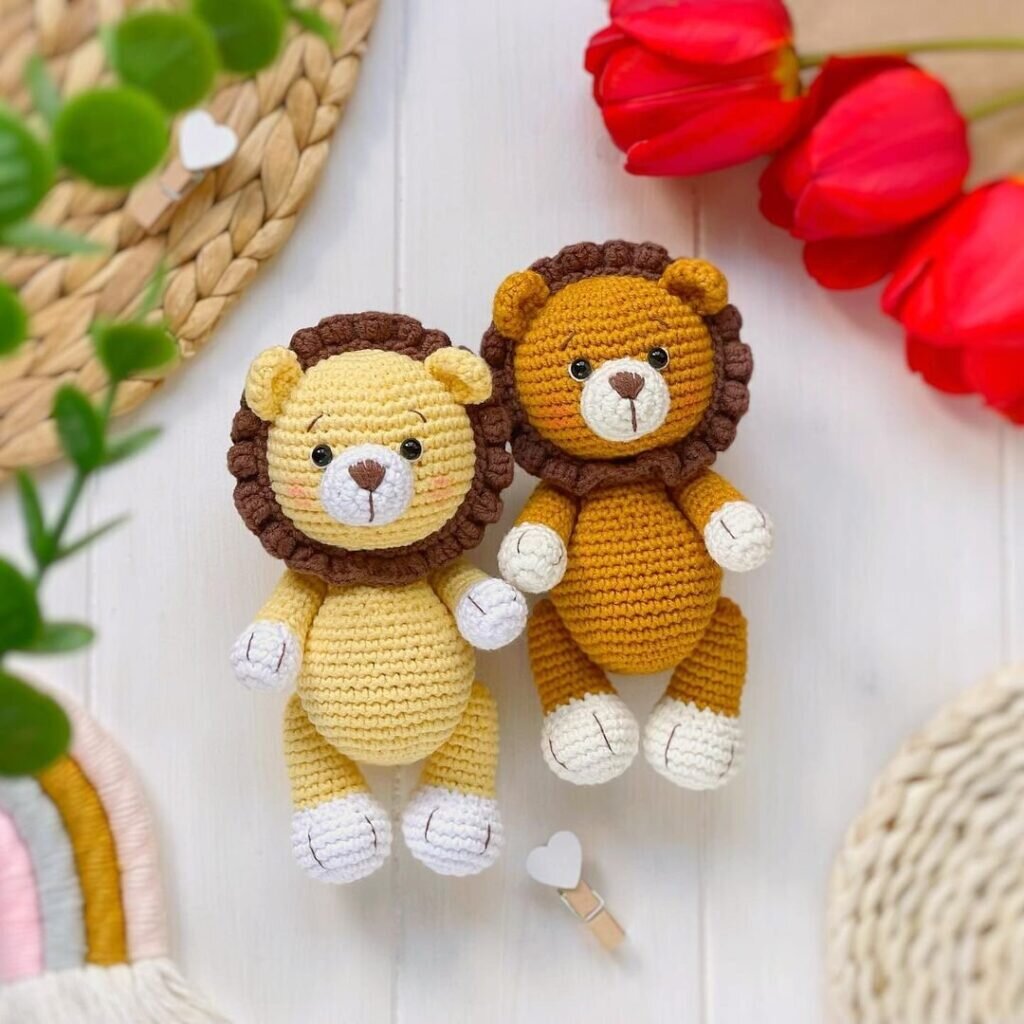 The Lion Free Crochet Pattern 1