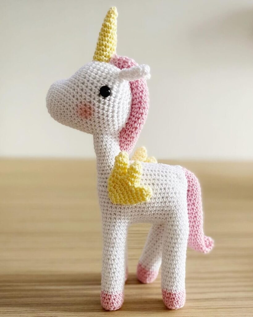 The Unicorn Free Crochet Pattern 2