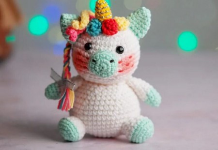 The Unicorn Free Crochet Pattern
