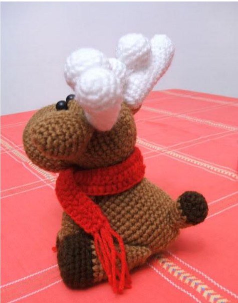 Toy Deer Amigurumi Free Pattern 1