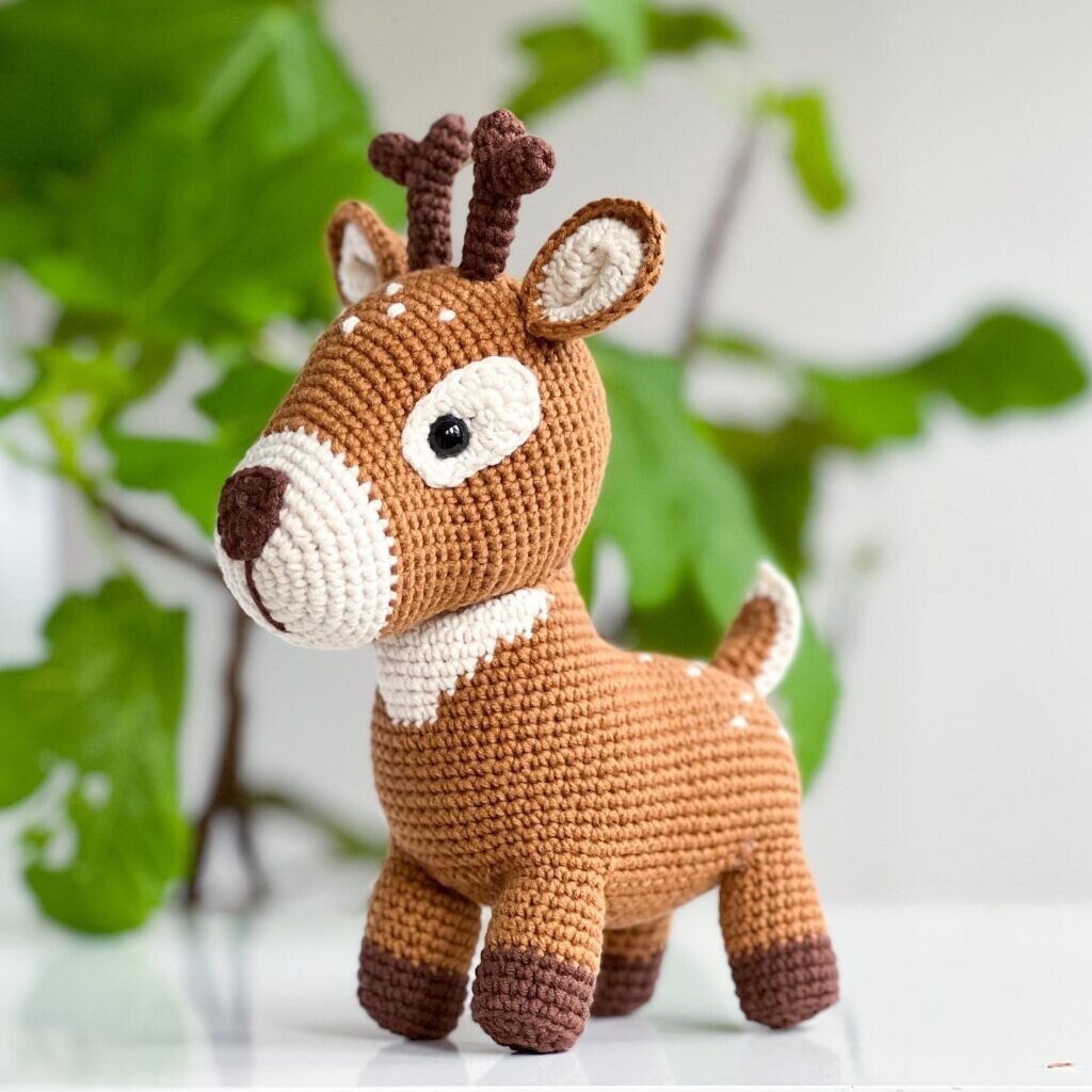 Toy Deer Amigurumi Free Pattern 2