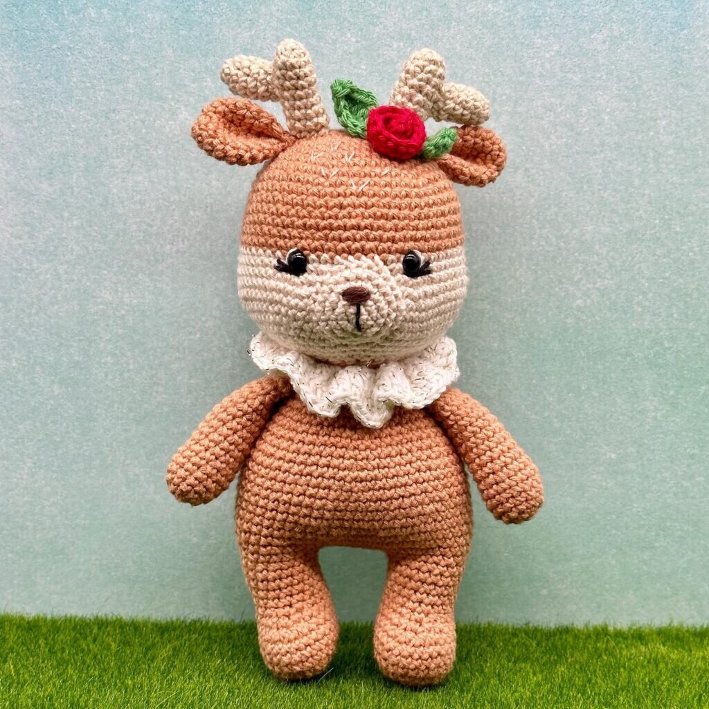 Toy Deer Amigurumi Free Pattern 5