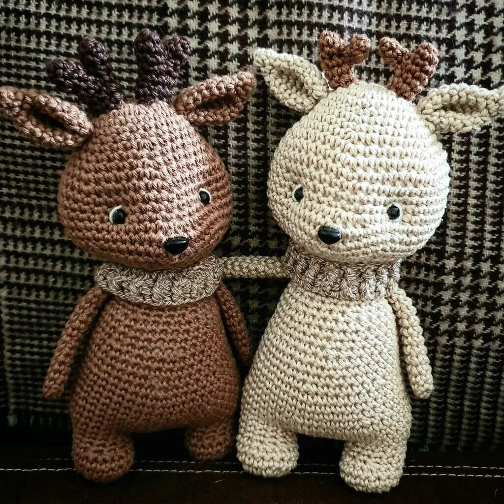 Toy Deer Amigurumi Free Pattern 7