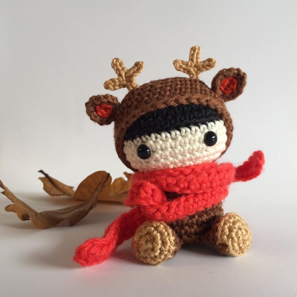 Toy Deer Amigurumi Free Pattern 8