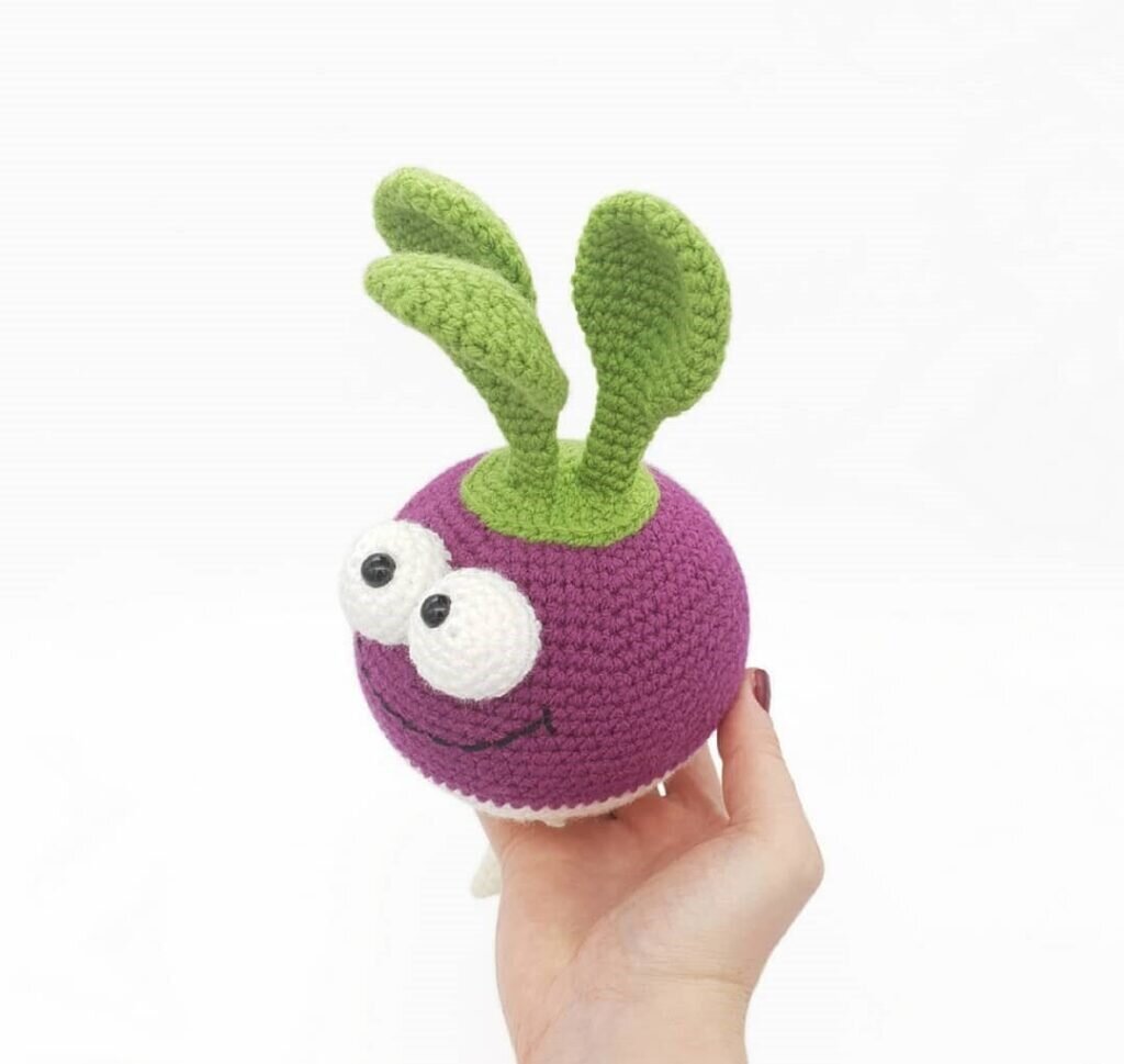 Turnip Crochet Free Pattern 1