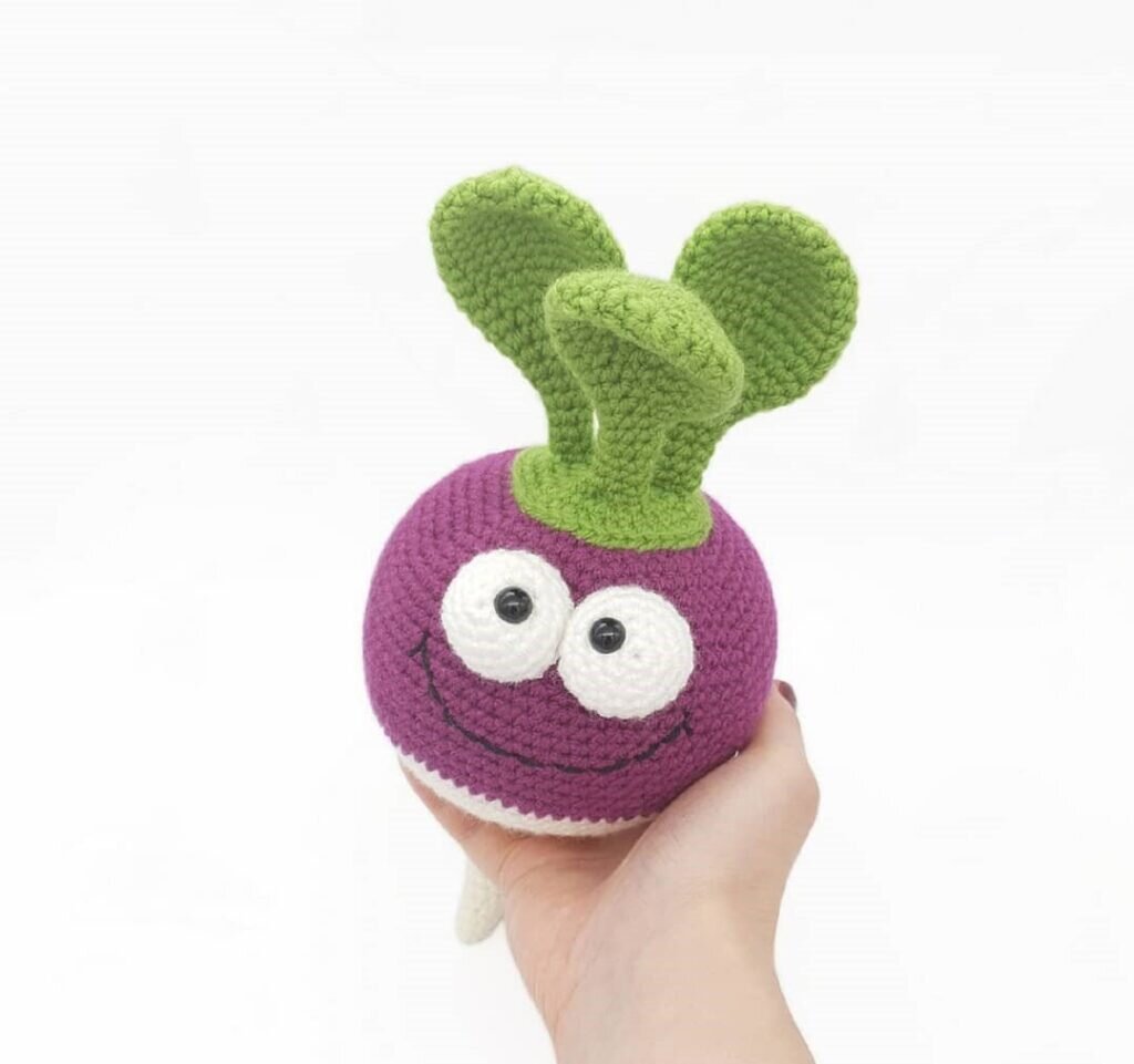 Turnip Crochet Free Pattern 2