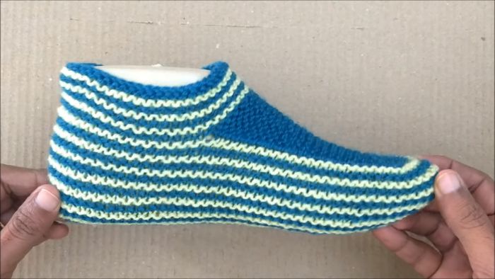 Very Easy Knitting Ladies Shoes