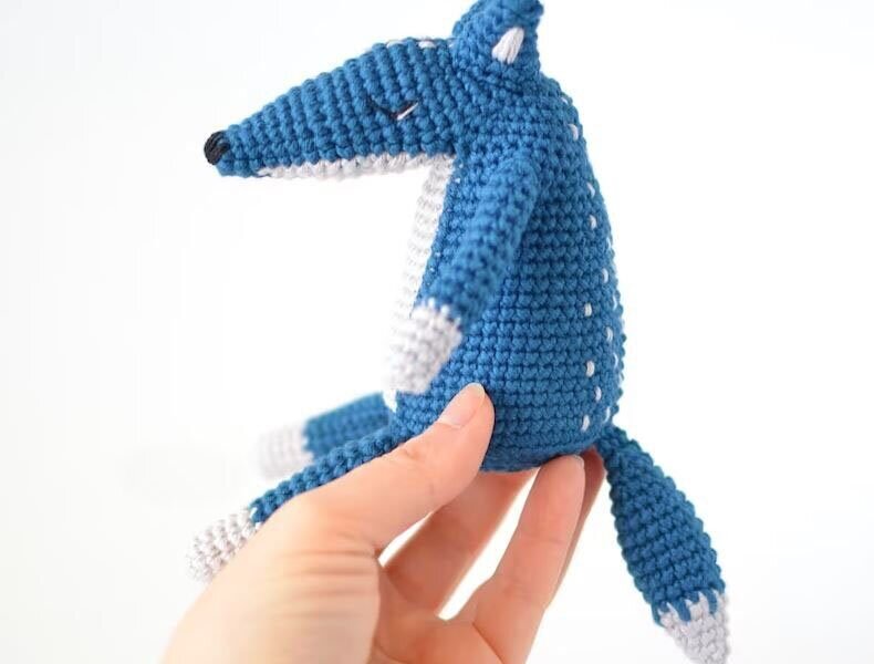 Wolf Amigurumi Free Crochet Pattern