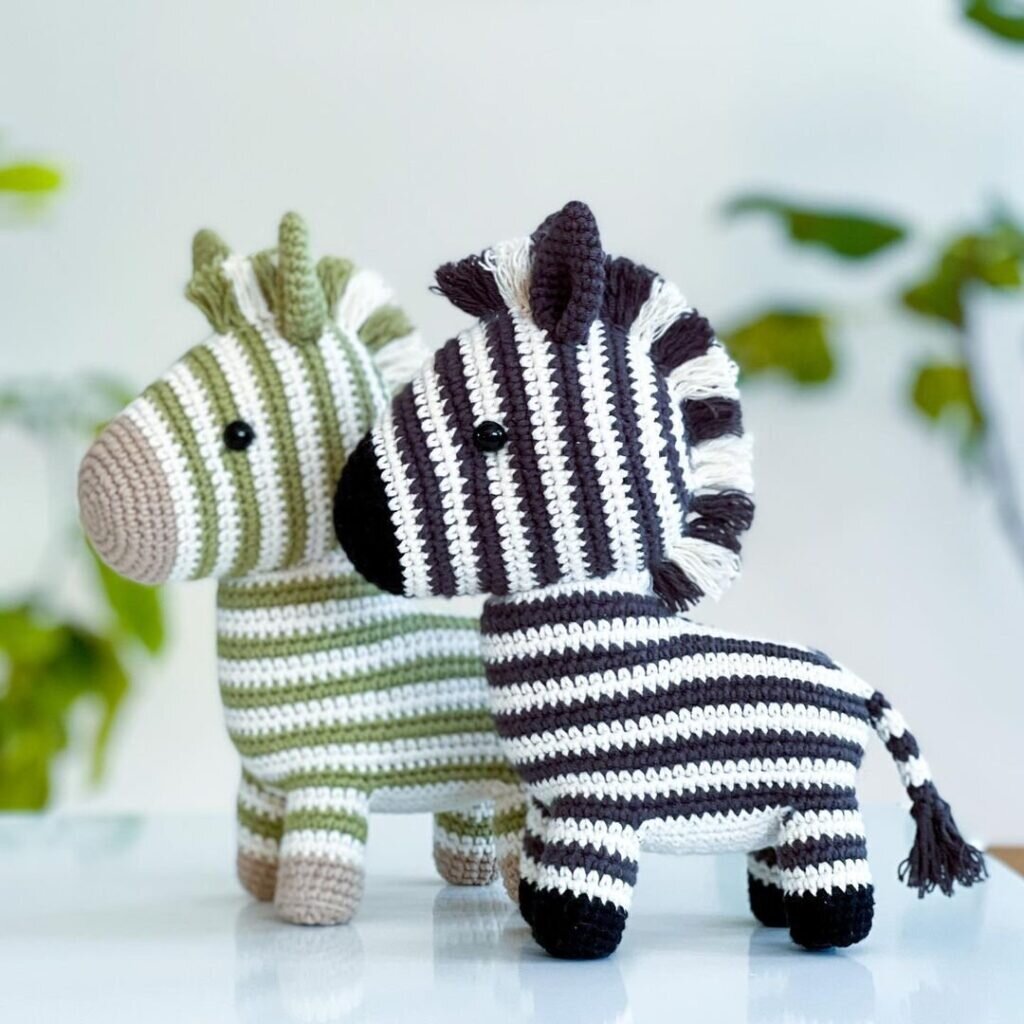 Zebra Amigurumi Free Pattern 2